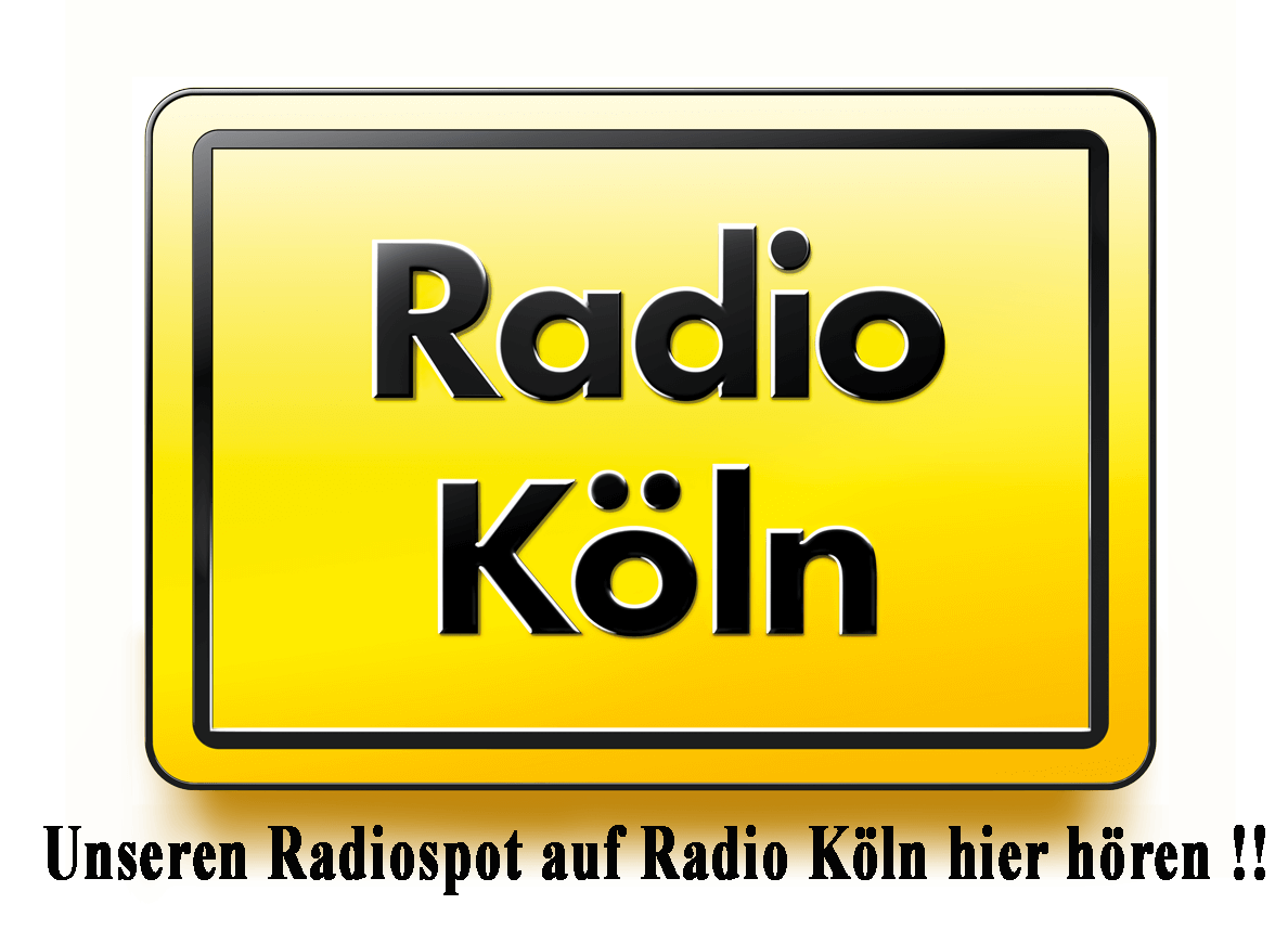Unseren Radiospot auf Radio Kln hier hren!!!